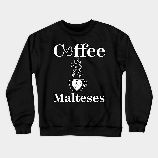 malteses Crewneck Sweatshirt by Design stars 5